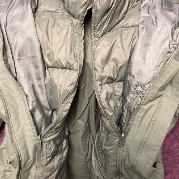 HYBA: Womens 3 in 1 Winter Jacket - dusty olive - Picture 10 of 12